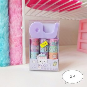 تصویر چسب واشی + پایه جسب 