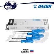 تصویر پیچ گوشتی یونیور مدل 607B5NI بسته 5 عددی 