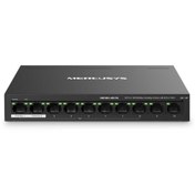 تصویر سوییچ 10 پورت PoE مرکوسیس مدل MS110P Mercusys MS110P PoE 10-Port Desktop Switch