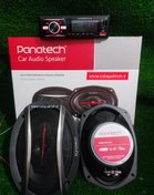 تصویر پخش و باند ماشین . ضبط بلوتوثی با بلندگو پاناتک 