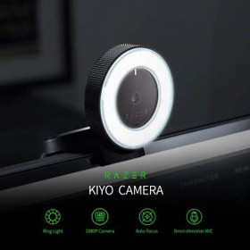 تصویر وب کم ریزر مدل Razer Kiyo Webcam 