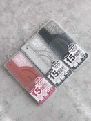 تصویر ست ۴ تیکه خط کش ، گونیا و نقاله فلزی 