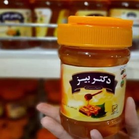 تصویر عسل استاندارد دکتر بیز ۹۰۰ گرمی با ساکاروز زیر ۵ درصد 