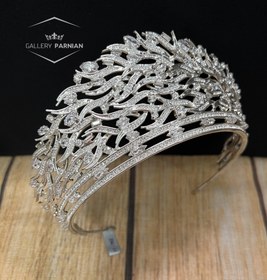 تصویر تاج عروس مدل 809 Bridal tiara code 809