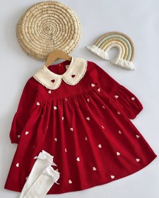 تصویر سارافون سیندرلا کد ۳۱۱۵ سایز۳/۴/۵/۶/۷/۸ مناسب ۳سال تا ۱۰سال