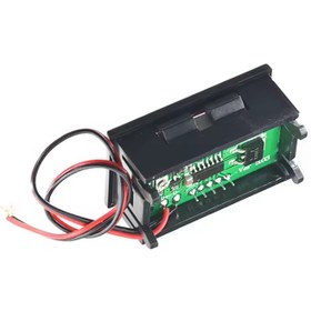 تصویر ماژول ولت متر DC پنلی 4.5 تا 120 ولت دارای پتانسیومتر تنظیم ولتاژ DC VOLTMETER 5-120 VOLT