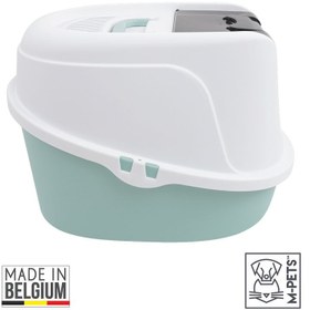 تصویر ظرف خاک گربه ام پتز بلژیک مدل تیما با ارسال رایگان M-Pets Tima Cat Litter Box