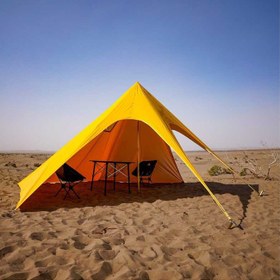 تصویر سایه‌بان سفری مدل 423256 - مشکی 