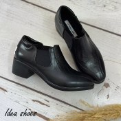 تصویر کفش اداری زنانه مدل دو طرف کش کد 503 