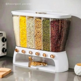 تصویر جا حبوبات ۶ خانه 