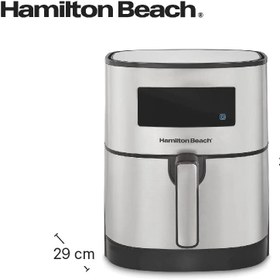 تصویر سرخ کن بدون روغن همیلتون بیچ مدل 35075-ME Hamilton Beach Digital Air Fryer-35075-ME