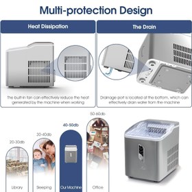 تصویر یخساز رومیزیenveix 