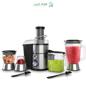 تصویر آبمیوه گیری 4 کاره استیل زنیت مدل ZJB 1404 