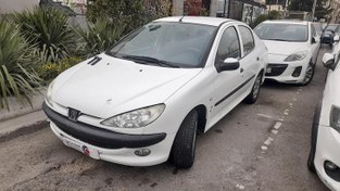 تصویر پژو 206 صندوقدار مدل 1398 ا V8 فول V8 فول