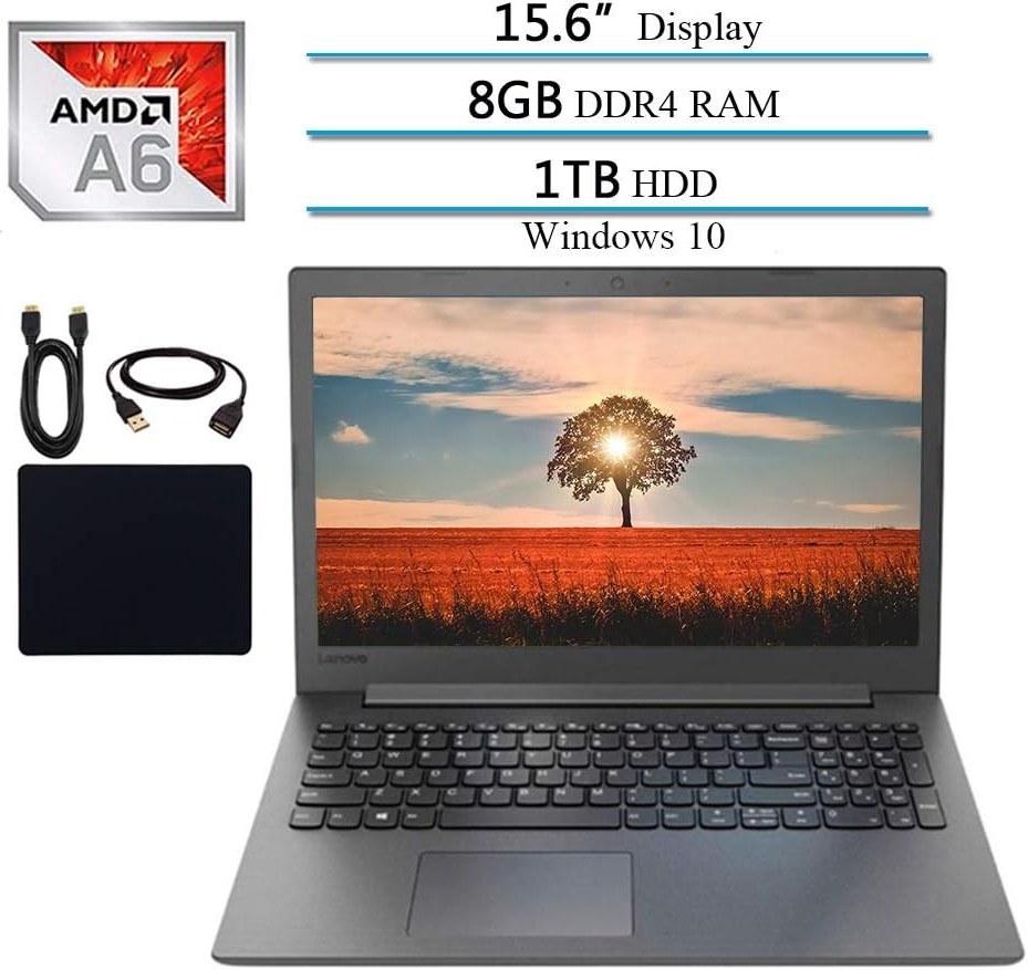 PC Portable LENOVO IDEAPAD 330 AMD A6 8 Go Gb RAM HD HDD 1