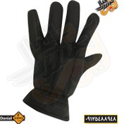 تصویر دستکش موتور سواری مشکی 