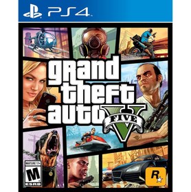 تصویر Game Grand Theft Auto V (GTA V) for PlayStation 4 (PS4) بازی جی تی ای وی(5) برای پلی استیشن 4