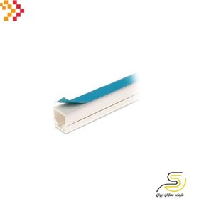 تصویر داکت پشت چسب دار (سفید) 16*16 دانوب Danub Non slotted Wiring Duct PVC