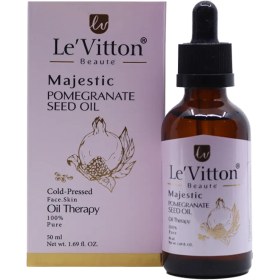 تصویر روغن خالص هسته انار لویتون 50 میلی لیتر Le'Vitton Pure Pomegranate Seed Oil 50 ml