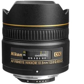 تصویر لنز نیکون Nikon AF DX Fisheye NIKKOR 10.5mm F/2.8G ED VR 