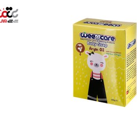 تصویر صابون بچه حاوی روغن آرگان 100گرمی وی کر Wee Care Argan Oil Baby Soap 100gr