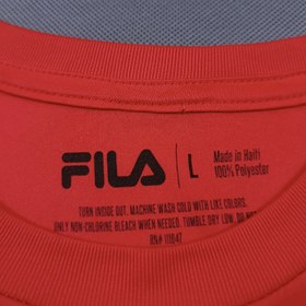 تصویر تاپ ورزشی آستین حلقه ای اورجینال برند FILA ایتالیا 