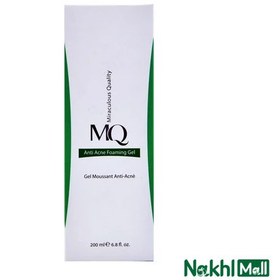 تصویر شوینده ژل فوم ام کیو مناسب پوست های چرب و جوشدار حجم 200 میلی لیتر MQ foam gel cleanser suitable for oily and acne prone skin volume 200 ml