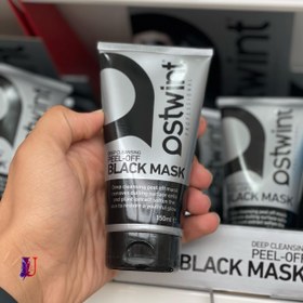 تصویر ماسک ذغال برند astwint پاکسازی پوست اورجینال وزن ۱۵۰ astwint BLAcK MASK