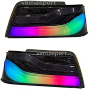 تصویر چراغ خطر اسپرت طرح bmw فولکالر تنظیم با گوشی مناسب برای 405 Sports hazard light design bmw folklor set with phone suitable for 405