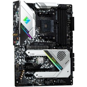 تصویر ASRock X570 Steel Legend WiFi AX AM4 AMD X570 SATA ... ASRock X570 Steel Legend WiFi AX AM4 AMD X570 SATA 6GB/S ATX AMD Motherboard