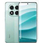 تصویر گلس UV تمام شفاف تمام صفحه Xiaomi Redmi Note 14 Pro 4G Xiaomi Redmi Note 14 Pro 4G UV Tempered Glass Screen