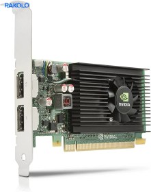 تصویر گرافیک استوک NVIDIA مدل Quadro NVS 310 یک گیگابایت DDR3 