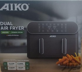 تصویر سرخ کن دوقلو ایکو مدل AK624-623 AIKO AK624-623FR Fryer