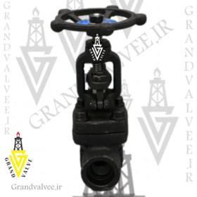 تصویر شیرفلکه سوزنی "3/4 اینچ کلاس 800 فولاد فورج جوشی GLOBE VALVE 3/4"#800 WCB A105 SW