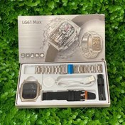 تصویر ساعت هوشمند مدل LG61Ultra Max SMART WATCH تمام ضد ضربه ضد آب 