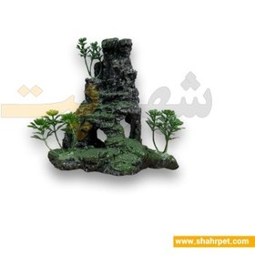 تصویر دکوری صخره آکواریوم پلی استر DPA102 Aquarium Decoration DPA102