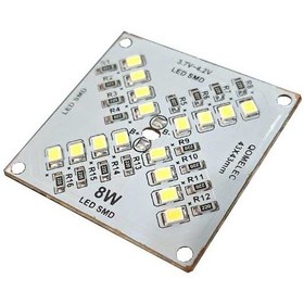 تصویر ال ای دی SMD توان 8 وات 3.7 الی 4.2 ولت سفید مهتابی 