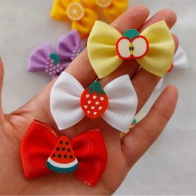 تصویر گیره مو میوه ای کوچک 