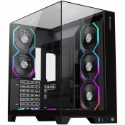 تصویر کیس کامپیوتر گیم مکس Infinity Pro ARGB Mid Tower مشکی Game Max Infinity Pro ARGB Mid Tower Black Computer Case