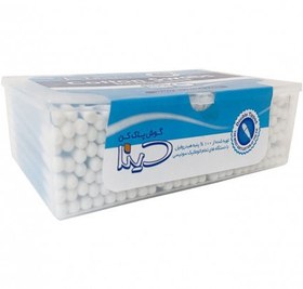 تصویر گوش پاک کن 200 عددی دینا / Dina Cotton Swabs 200 Pcs 