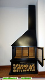 تصویر بخاری هیزمی کد 93 