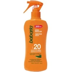 تصویر اسپری برنز کننده اسپانیایی باباریا Babaria SOLAR SPF20 تثبیت کننده رنگ پوست 300 میل 