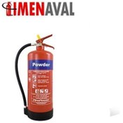 تصویر شارژ کپسول آتش نشانی سه کیلوگرمی پودر و گاز Charge the capsule