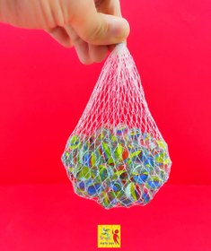 تصویر پک عمده کارتنی اسباب بازی تیله 8پر ایرانی 