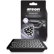 تصویر خوشبو کننده خودرو آرئون مدل آروما باکس رایحه کریستال سیاه 