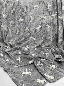 تصویر پتو شب نما طرح تاج 