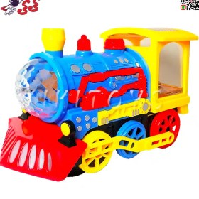 تصویر قطار بازی موزیکال کودک با فواره آب FUN TRAIN 3980B 