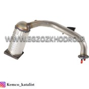 تصویر کاتالیزور ایران دلکو مناسب پژو ۴۰۵ SLX مدل قبل از ۹۴ 