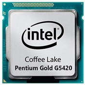 تصویر سی پی یو اینتل بدون باکس Pentium Gold G5420 CPU ا Intel Pentium Gold G5420 3.8GHz LGA 1151 8th gen Coffee Lake TRAY CPU Intel Pentium Gold G5420 3.8GHz LGA 1151 8th gen Coffee Lake TRAY CPU
