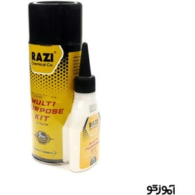 تصویر چسب 1.2.3 رازی (400ml) 